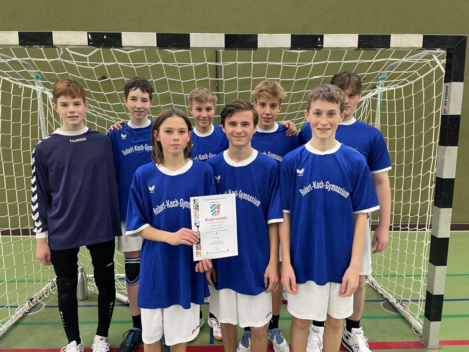 Zweiter Platz im Regionalfinale der Jungen II (Jg. 20062009) im