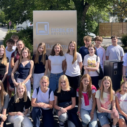 Gruppenfoto bei Dobler Metallbau