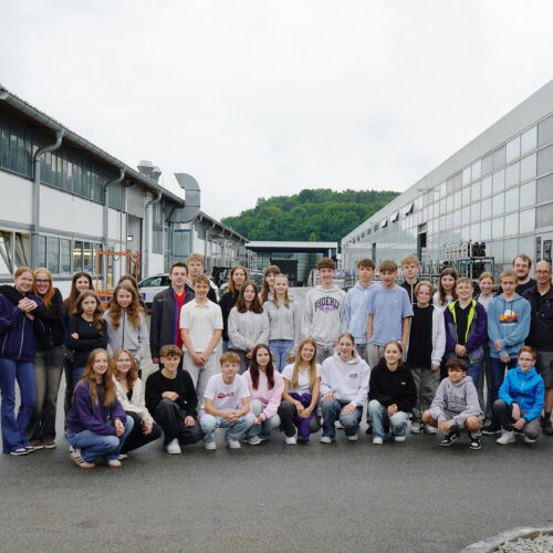 8. Klassen bei Dobler Metallbau
